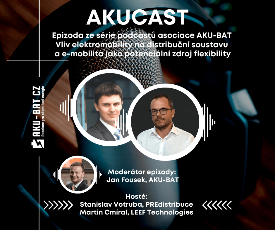 AKUCAST: Vliv elektromobility na distribuční soustavu a e-mobilita jako potencionální zdroj flexibility