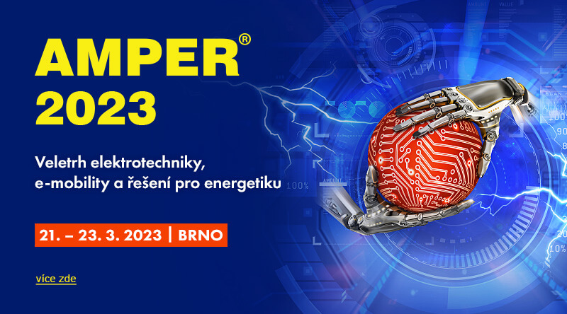 AMPER 2023 – veletrh chytrých technologií  a řešení pro energetiku a automatizaci