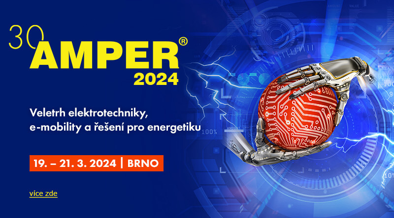 AMPER 2024 – veletrh elektrotechniky, řešení pro energetiku a automatizaci