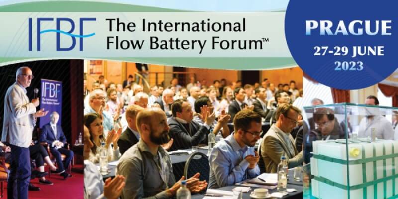 IFBF: THE INTERNATIONAL FLOW BATTERY FORUM 2023