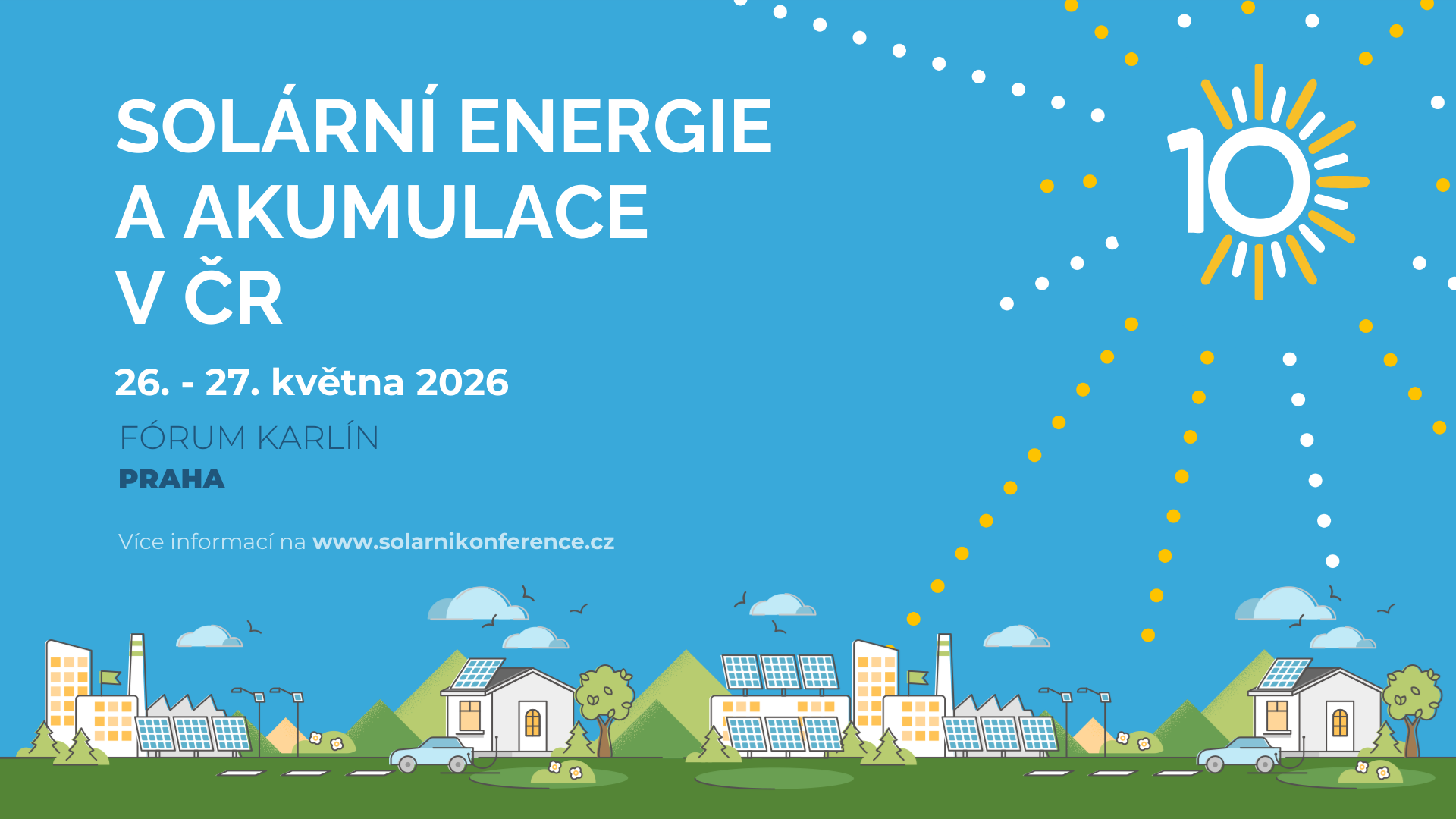 Konference SOLÁRNÍ ENERGIE A AKUMULACE V ČR