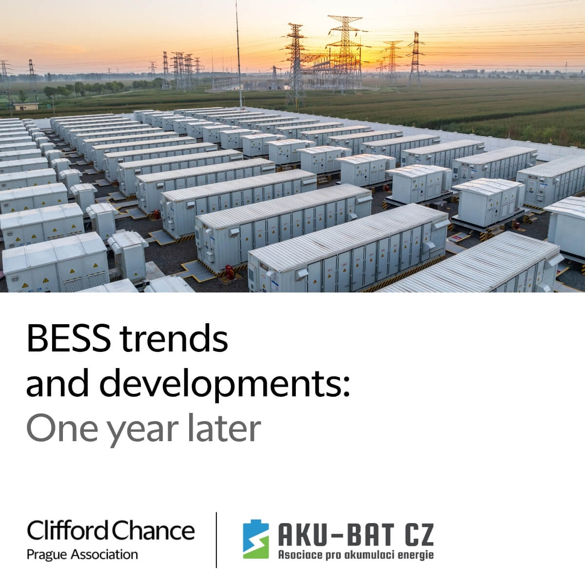 Seminář: BESS TRENDS AND DEVELOPMENTS – ONE YEAR LATER